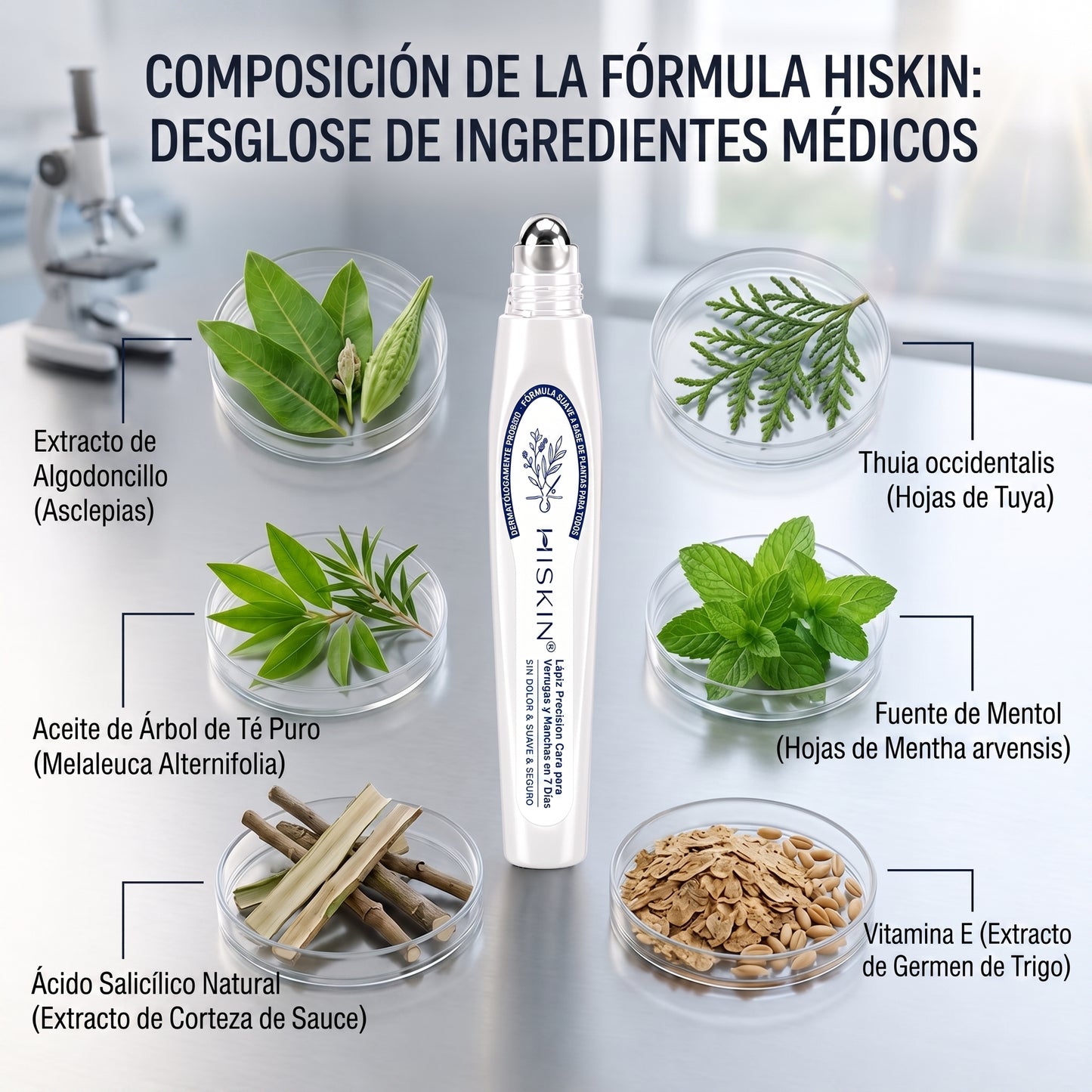 𝐇𝐈𝐒𝐊𝐈𝐍®👩‍⚕️ 𝟕-𝐃𝒂𝘆 𝐒𝗸𝐢𝐧 𝐓𝒂𝗴 & 𝐒𝐩𝙤𝐭 𝐄𝐫𝒂𝐬𝙚𝐫 Sans douleur & Scar-Free Advanced Imperfection Removal Rollerball Pen