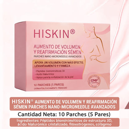 👩‍⚕️ Firmeza & Galbo del Pecho HISKIN® — Parche Nano-Microneedle Avanzado de Acción Dirigida