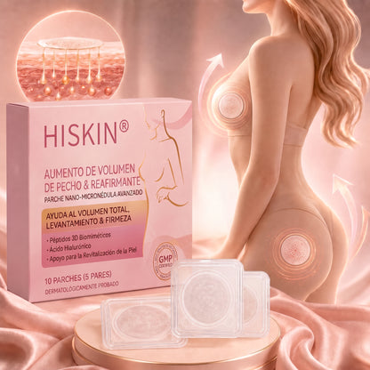 👩‍⚕️ Firmeza & Galbo del Pecho HISKIN® — Parche Nano-Microneedle Avanzado de Acción Dirigida