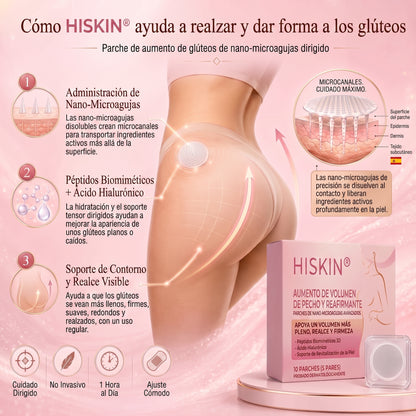 👩‍⚕️ Firmeza & Galbo del Pecho HISKIN® — Parche Nano-Microneedle Avanzado de Acción Dirigida
