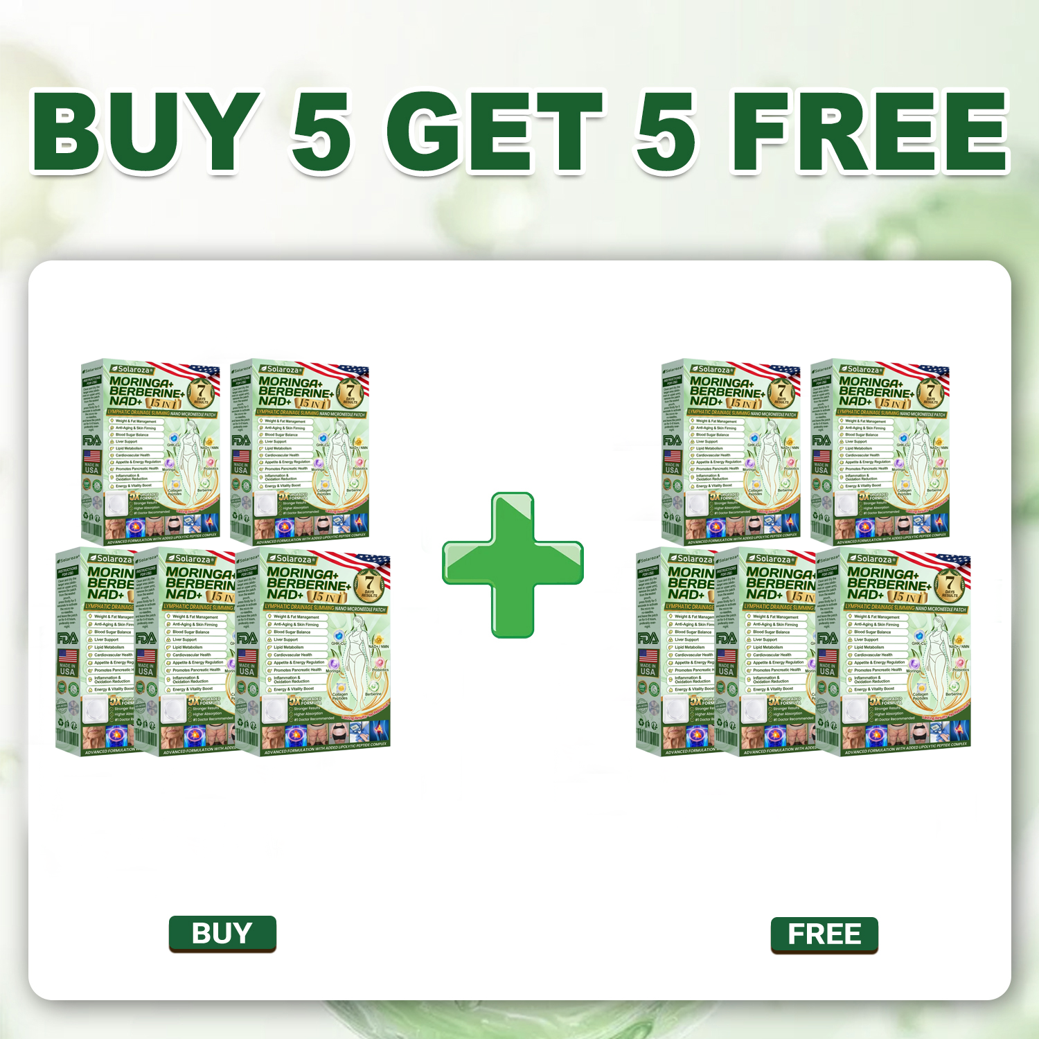 Buy 5 Get 5 Free – Lose up to 90 lb in two months