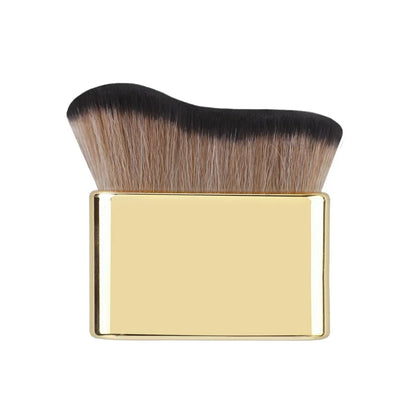 Wavy Makeup Brush Soft Bristles Multifunctional Foundation Powder Brush Body Cosmetic Tool