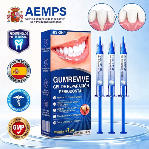 𝐇𝐈𝐒𝐊𝐈𝐍®👩‍⚕️🇪🇸🏅🦷🛡️ HISKIN® GumRevive Gel Reparador Periodontal