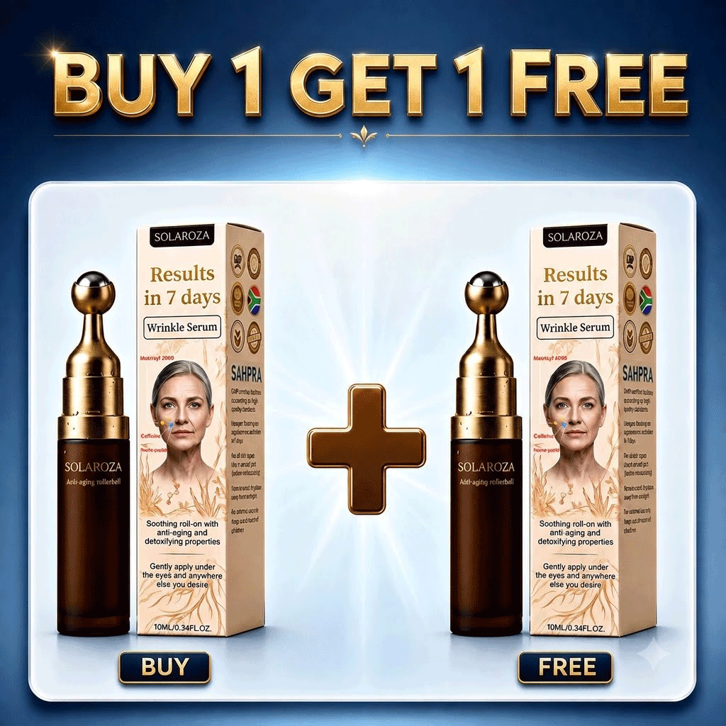 🔥🕊️New & Upgraded: Solaroza® 360° Ice-Cool Roller — Visibly reduces dark circles, puffiness, and fine lines in 7 days. Powered by Matrixyl 3000, Neuro-peptides)